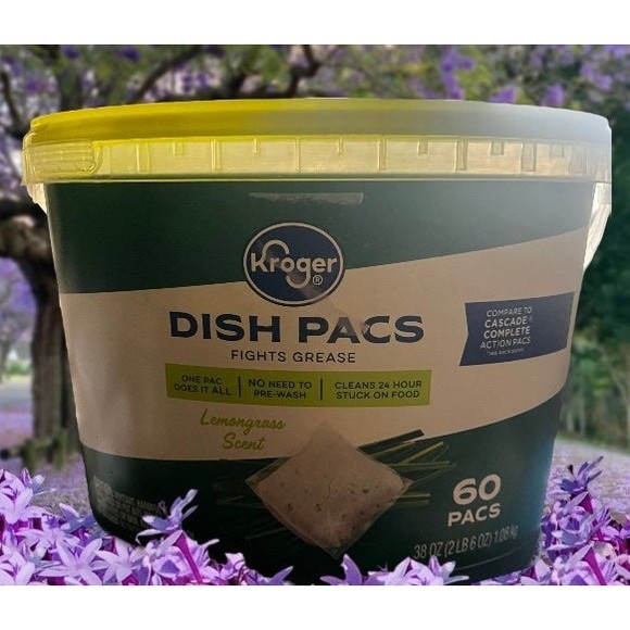3 pack Kroger dishwashing pacs - Picture 1 of 1